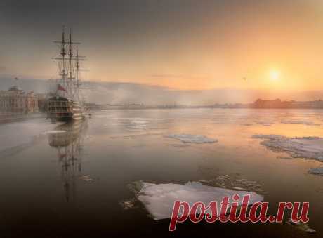 Окутанные туманами… корабли… Вдохновляйтесь;)) — Фотоискусство