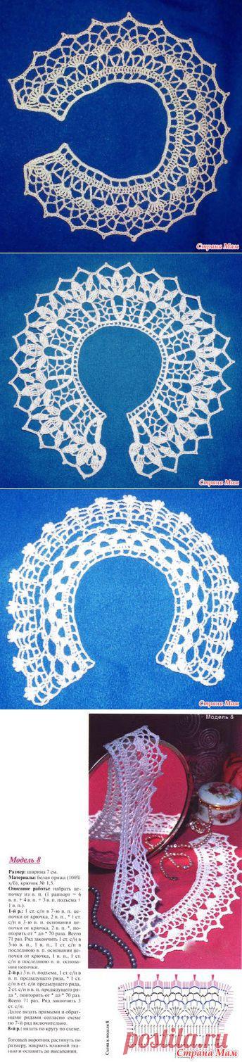 Воротнички на 8 марта - Вязание - Страна Мам