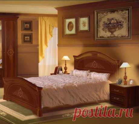 Двуспальная кровать Лючия 2671 (160 х 200) — Московский Дом Мебели