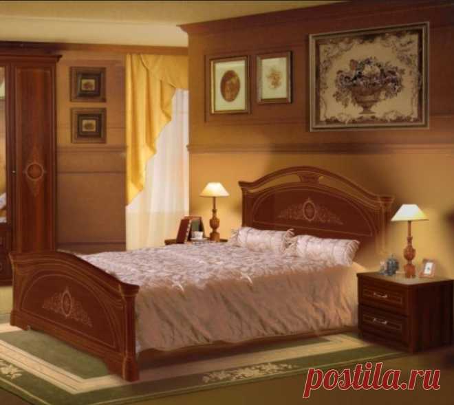 Двуспальная кровать Лючия 2671 (160 х 200) — Московский Дом Мебели