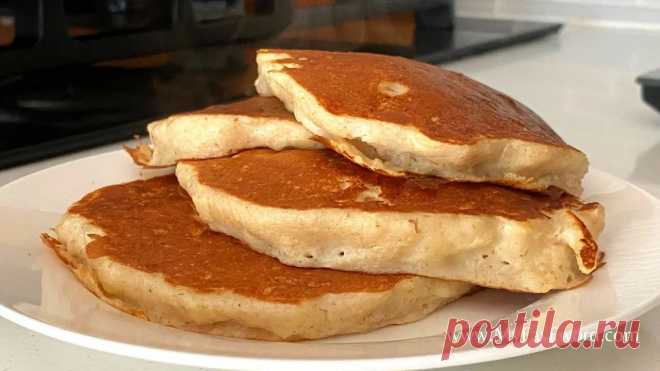 Healthy Apple Pancakes - High Protein Low Calorie - My Favorite F Word This is a healthy recipe for Polish apple pancakes that does not include any oil, flour or sugar but it is full of flavor.
