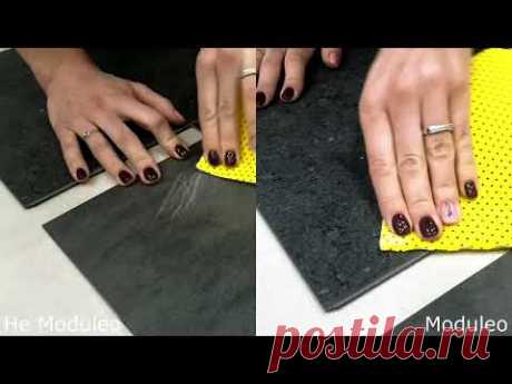 Виниловая плитка. Испытания