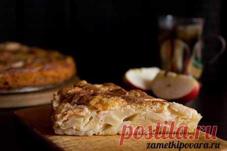 Яблочный пирог с корицей | Простые кулинарные рецепты с фотографиями