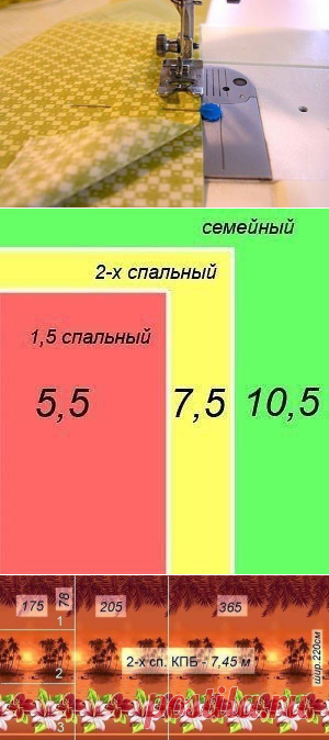 ​Как сшить постельное белье