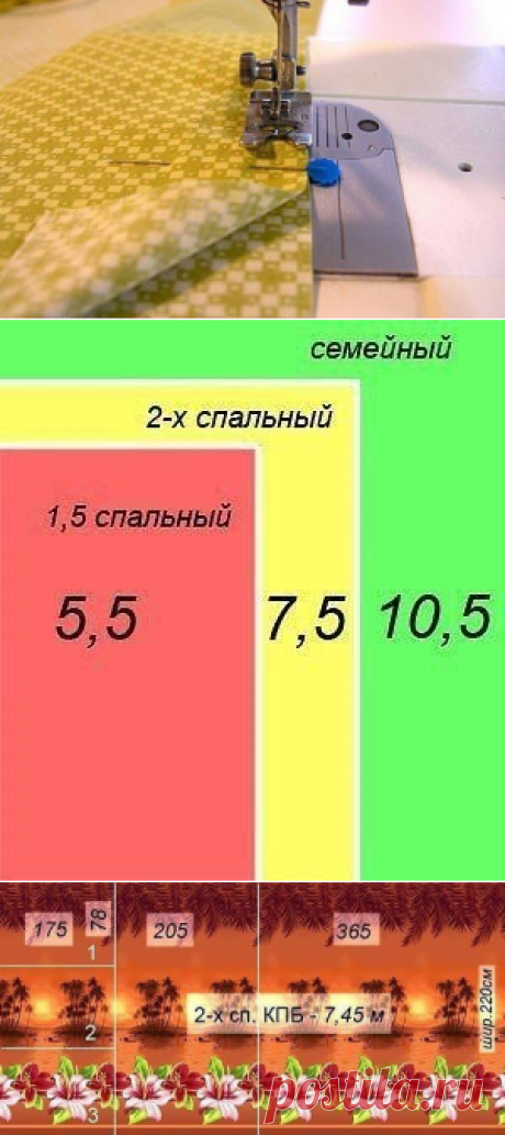​Как сшить постельное белье