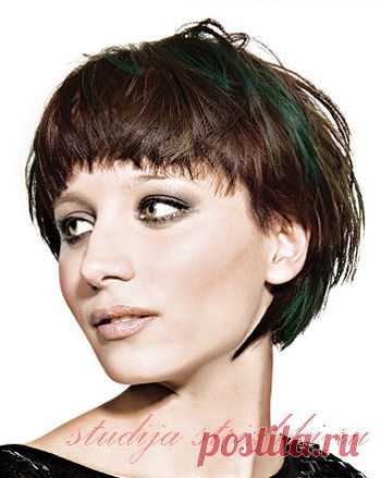 Стрижка Боб Каре с короткой челкой | Стрижки и Прически