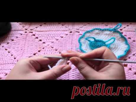 Вязание крючком - прихватка-овечка:)