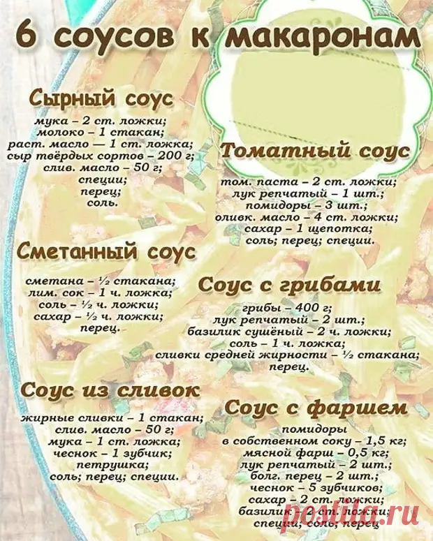 25 офигенных шпаргалок для тех, кто не любит копаться в поваренных книгах - медиаплатформа МирТесен