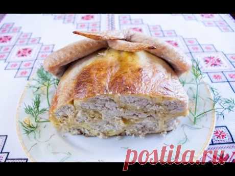 КУРИЦА ФАРШИРОВАННАЯ БЛИНАМИ Что приготовить из курицы КУРКА ФАРШИРОВАНА МЛИНЦЯМИ