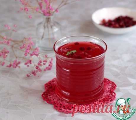 Брусничный напиток – кулинарный рецепт