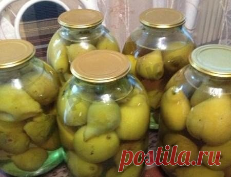 Консервированные груши целиком, как в детстве. Очень простой рецепт.

Ингредиенты:

1,5-2 кг груш 
Показать полностью…