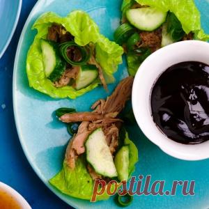 Утка в пекинском стиле и китайский сливовый соус