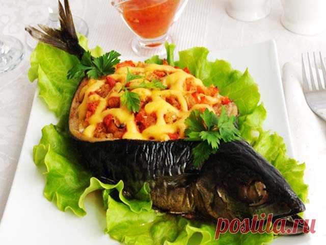 Фаршированная скумбрия - лучшие рецепты