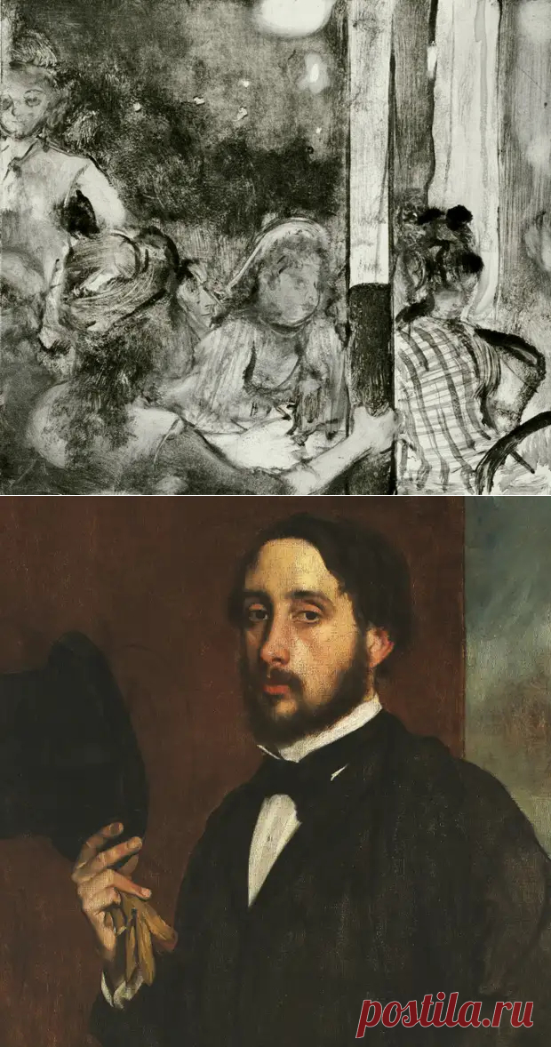 Как Эдгар Дега бросил вызов миру искусства: Недооценённые монотипии с изящными линиями и гротескными движениями