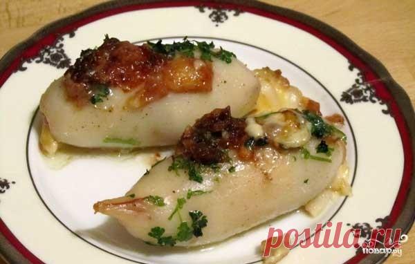 Кальмары с сыром в духовке - пошаговый рецепт с фото на Повар.ру