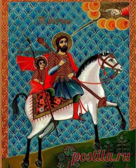 Ժողովրդին պաշտպան կանգնող սրբեր ունենք💛
Հայ ժողովուրդն իր ձիավոր և զինավոր սրբերի շարքում (սուրբ Թեոդորոս, սուրբ Մերկերիոս, սուրբ Մինաս, սուրբ Սարգիս, սուրբ Գևորգ) իրար կողքի է պատկերում Սուրբ Սարգսին ու Սուրբ Գևորգին՝ որպես արագահաս օգնականների և չարից ու վտանգից ազատարարների։ Ժողովրդական այս ըմբռնմամբ, նրանք՝ հայոց աշխարհի մշտարթուն այս երկու պահապանները, պատկերվում են իրար կողք, ինչպես նաև միասին են հանդես գալիս ժողովրդական մի շարք ստեղծագործություններում: