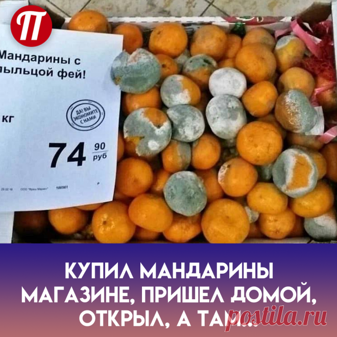 Я ему сказал: "Хорошо, если нормальные, ешь. Если съешь и не поморщишься ? без претензий, тут же уйду". Тот согласился.
Съел два и говорит ? все, мол, это дневная норма. А я ему ? какая дневная норма, ешь все.
Съел он все пять штук плесневелых ? и ведь видно, что давится, лицо аж позеленело, но ест!
? Молодец, а теперь зови старшего менеджера.
Тот подходит.
? Дайте мне новые мандарины, потому что ваш сотрудник мои только что сожрал
Не забуду этот взгляд никогда.