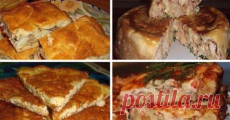 6 рецептов пирогов с разными начинками
