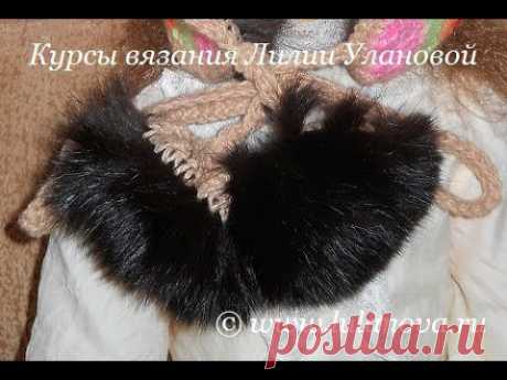 Помпоны Зайки - Pompon - как связать помпон крючком - YouTube