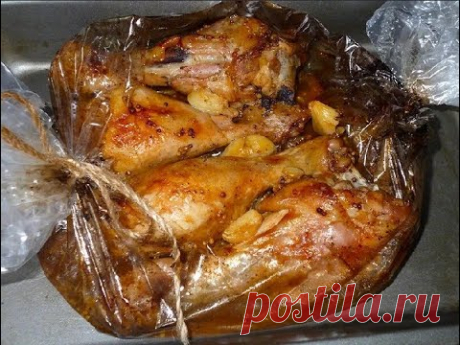 курица с картошкой в микроволновке