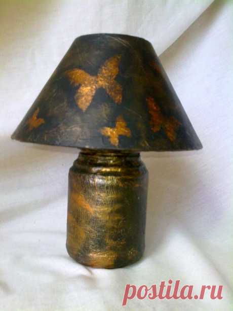 Светильник &quot;Золотые бабочки&quot;