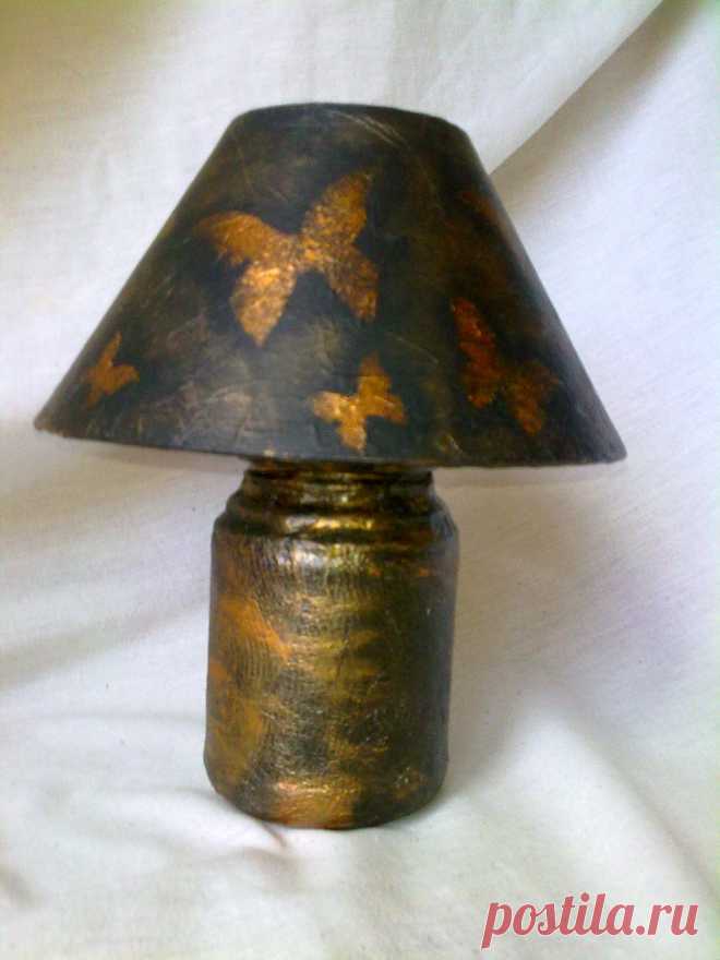 Светильник "Золотые бабочки"