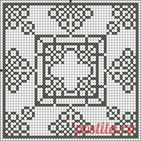 Схема. Бискорню - тюльпан. - запись пользователя Lika (Анжелика) в сообществе Вышивка в категории Схемы вышивки крестом, вышивка крестиком