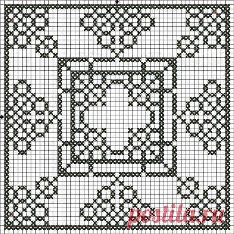 Схема. Бискорню - тюльпан. - запись пользователя Lika (Анжелика) в сообществе Вышивка в категории Схемы вышивки крестом, вышивка крестиком