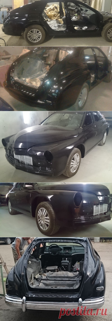 Honda Crosstour в облике ГАЗ М-20 "Победа"