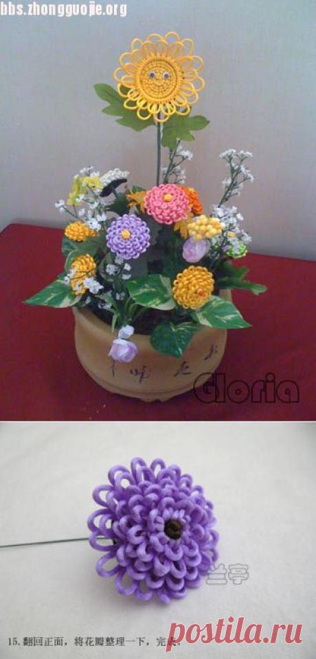 菊花编法 - 蘭亭 Lanting的日志 - 网易博客