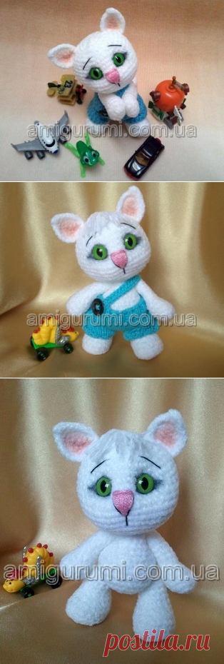 Котенок — маленький умоляльщик — Вязаные игрушки. Амигуруми всех стран, соединяйтесь