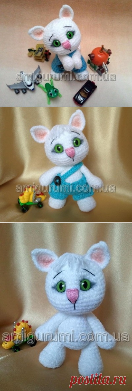 Котенок — маленький умоляльщик — Вязаные игрушки. Амигуруми всех стран, соединяйтесь