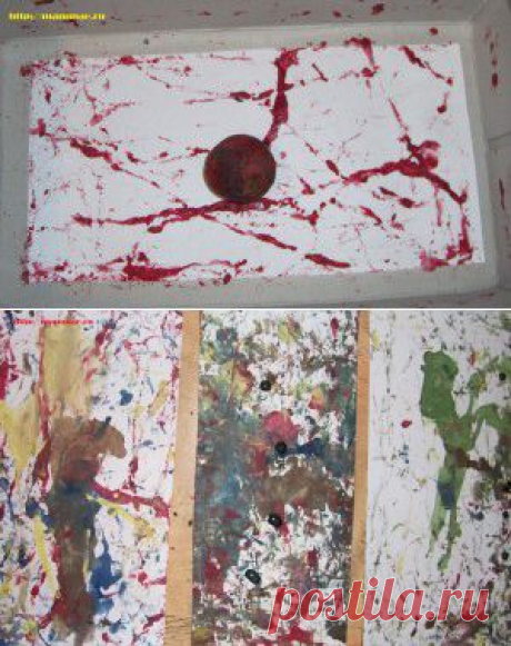 рисуем камнями