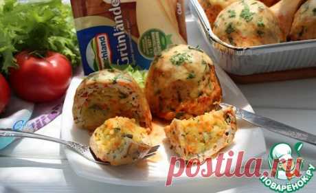Куриные зразы с овощной начинкой – кулинарный рецепт