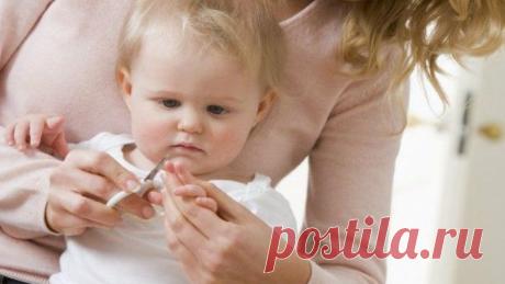 Стрижем ногтики со стишками-потешками