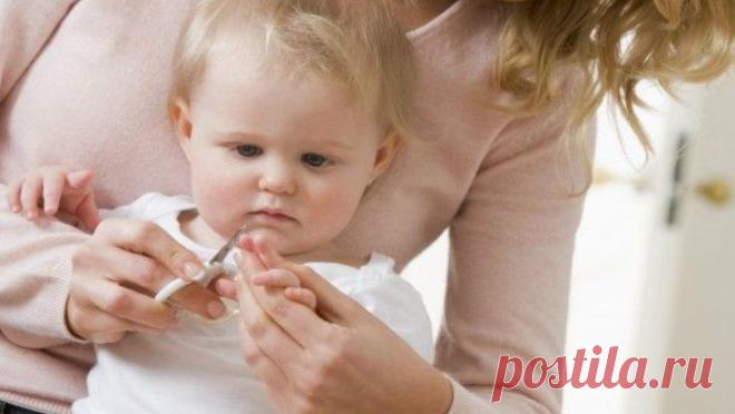 Стрижем ногтики со стишками-потешками