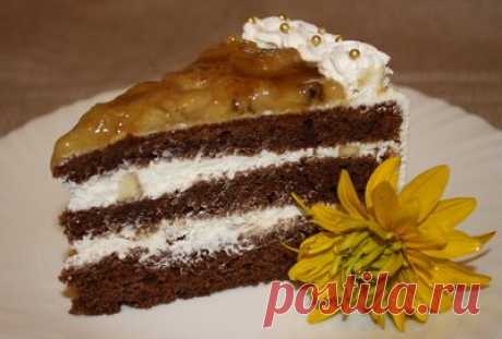 Рецепт шоколадно-бананового торта с фото пошагово на Вкусном Блоге