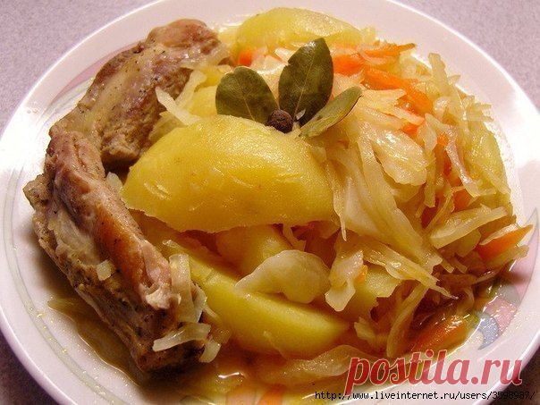 Рагу с капустой
