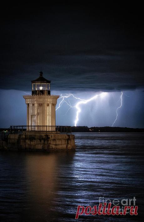 Portland Breakwater Lighthouse by Scott Thorp Portland Breakwater Lighthouse Photograph by Scott Thorp