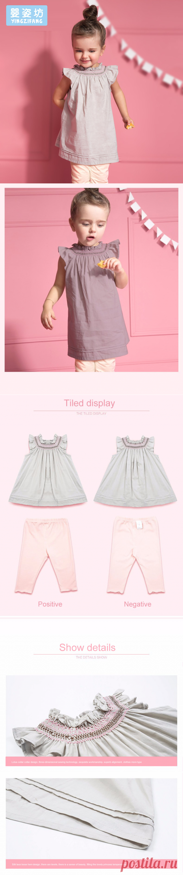 2017 г. с круглым вырезом Новое летнее платье для маленьких девочек Костюмы 2 предмета Мода листьев лотоса одежда с воротником Платья для женщин Наборы для ухода за кожей с бантом топы, костюмы купить на AliExpress