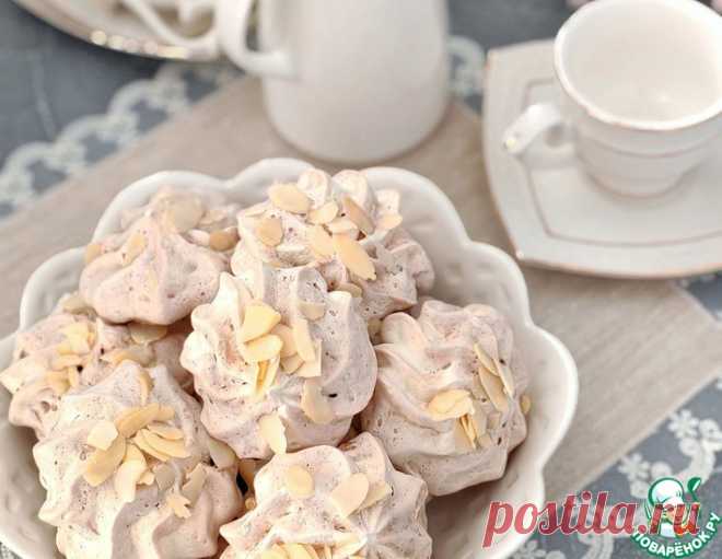 Белковое печенье с молочным шоколадом – кулинарный рецепт
