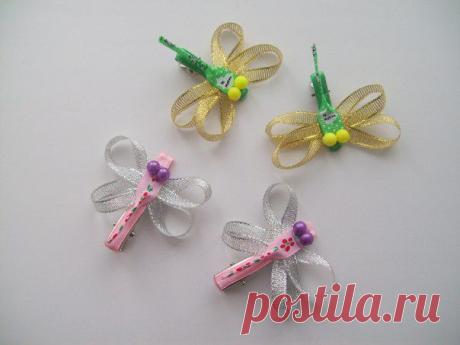 Заколка “Стрекоза”