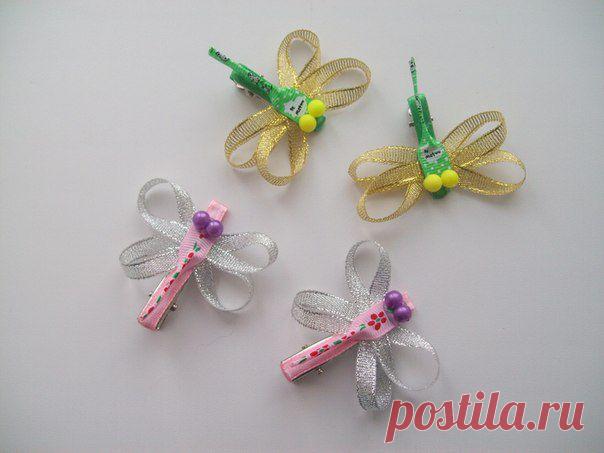 Заколка “Стрекоза”