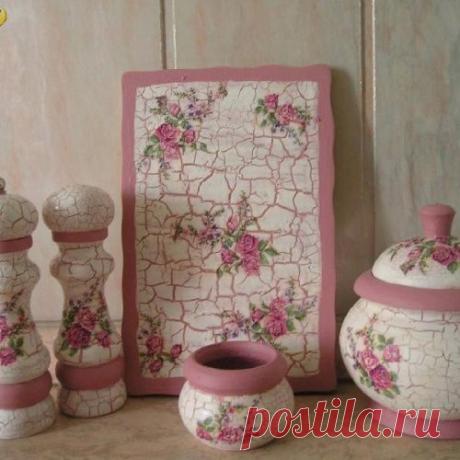 Декоративное состаривание предметов (все техники)