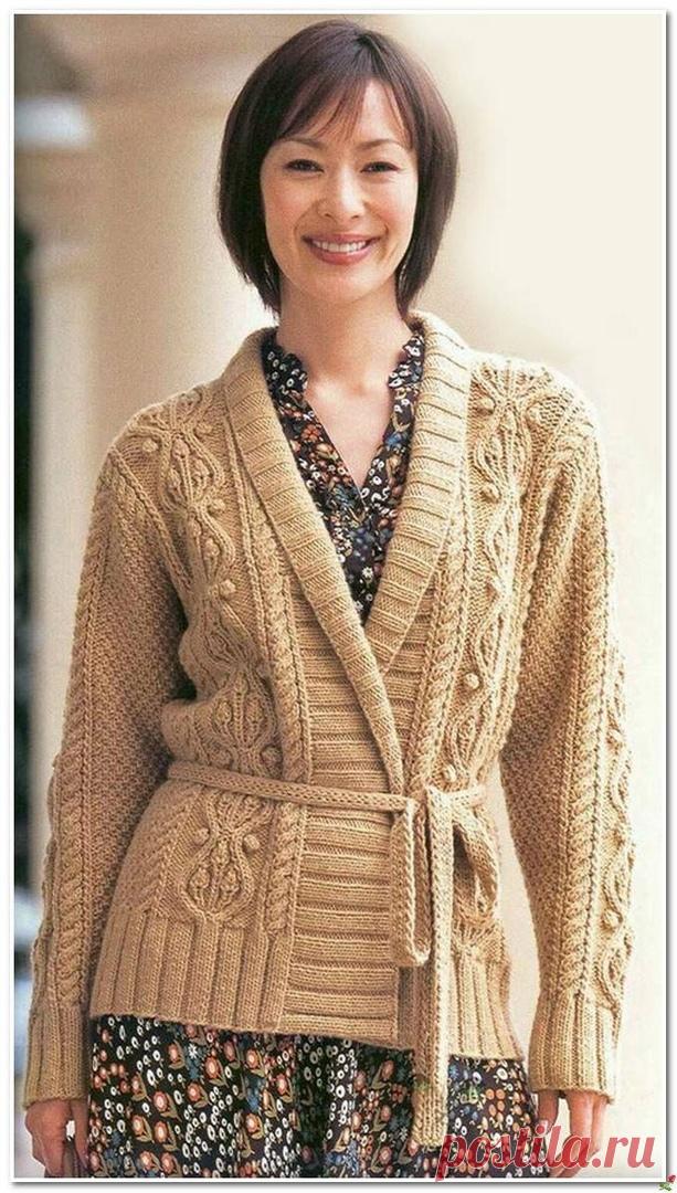 Жакет спицами