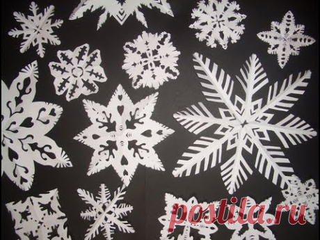 Come fare i fiocchi di NEVE di CARTA - How to do PAPER SNOWFLAKES (ENGLISH SUBS!)