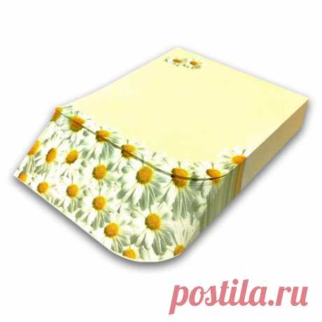 Бумага для заметок "Ромашки" серия "Цветы": продажа, цена в Киевской области. стикеры, бумага для заметок от "Интернет-магазин эксклюзивных бумажных подарков" - 379673929