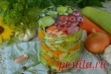 Рагу из кабачков на зиму без стерилизации: рецепт с фото пошагово