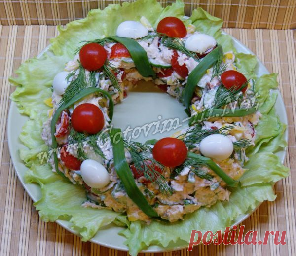 Салат с перцем и курицей - рецепт салата с фото