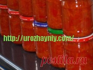 Лечо с болгарским перцем на зиму | Урожайная дача, интернет журнал, все о даче